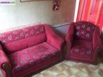 Canapé + fauteuil - Miniature