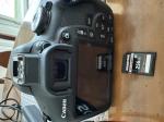 Reflex canon eos 2000d avec objectif et carte ssd - Miniature
