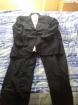 Costume homme noir rayé - Miniature